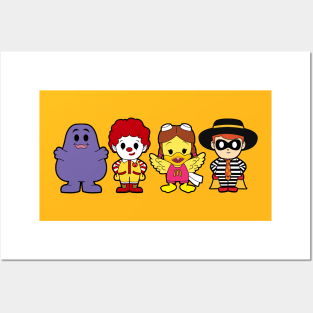 McDonald's Mascot Posters and Art